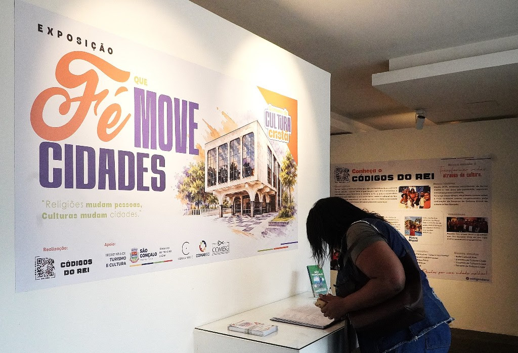 Casa das Artes de São Gonçalo recebe exposição que retrata a cultura cristã
